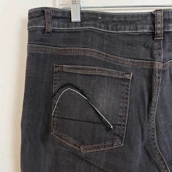 Guess Jeans Venice Dark Wash Bootcut Flare Stretch Jeans Size 34 Y2K - Picture 14 of 16